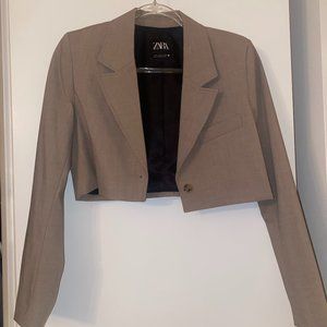 Zara Cropped Blazer